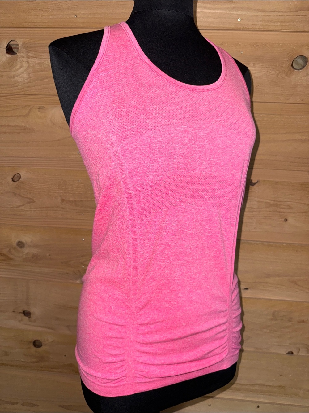 Athleta Fastest Track tank workout running fitness size Med pink #6423266